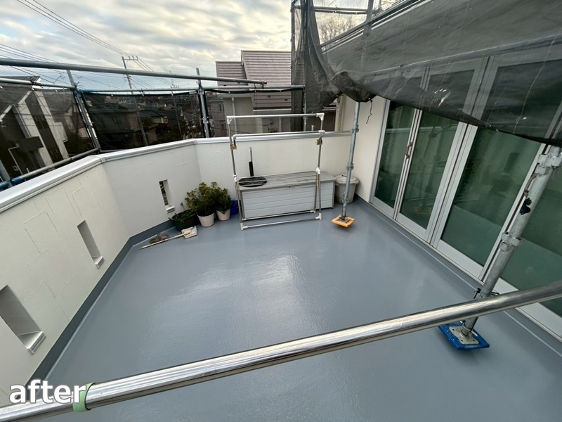 ジョリパット外壁塗装　横浜市青葉区　工事後