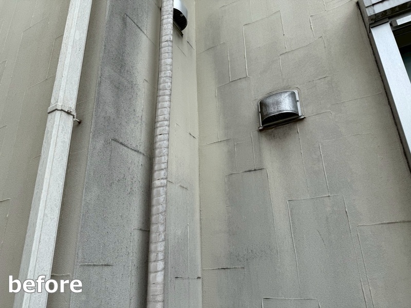 ジョリパット外壁塗装　横浜市青葉区　工事前