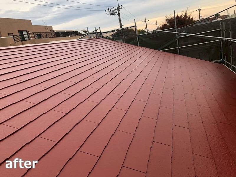 ラグゼMUKIトップ外壁塗装　川崎市宮前区　工事後