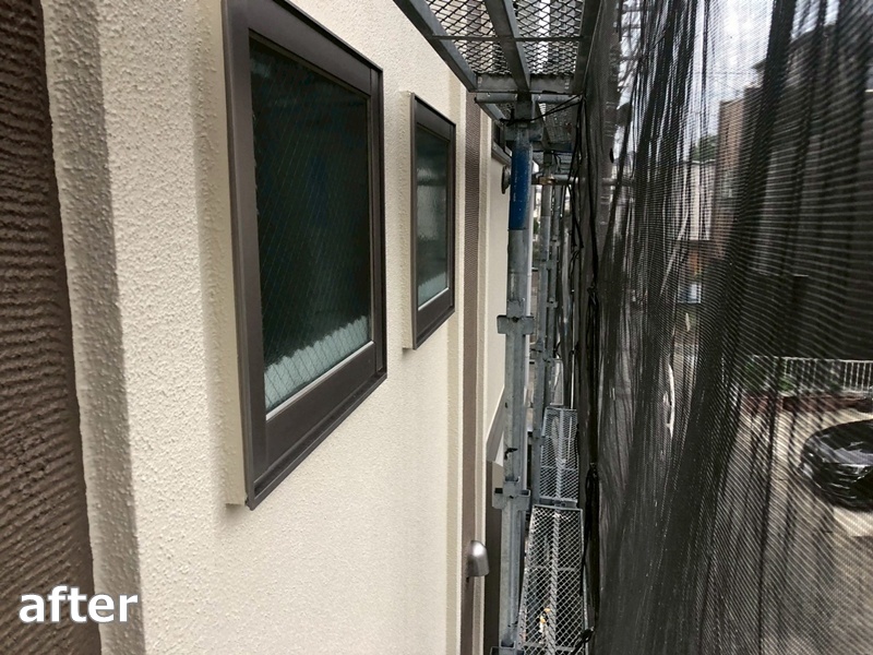 ラグゼMUKIトップ外壁塗装　川崎市宮前区　工事後