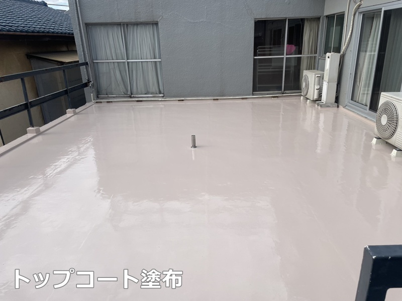 トップコート塗布