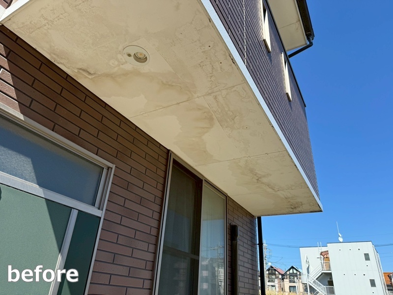 アパート外壁塗装工事　川崎市中原区　工事前