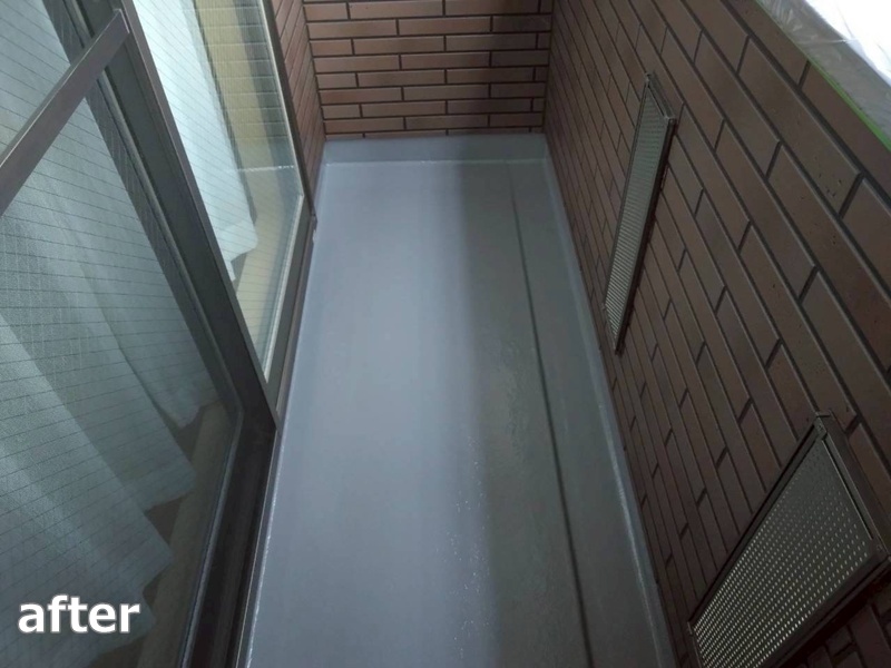 アパート外壁塗装工事　川崎市中原区　工事後