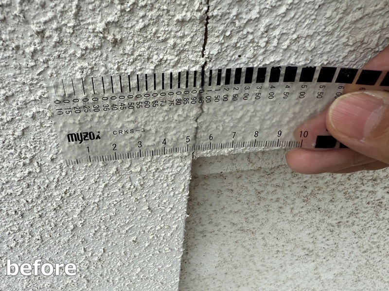 ジョリパット外壁塗装工事　横浜市青葉区　工事前