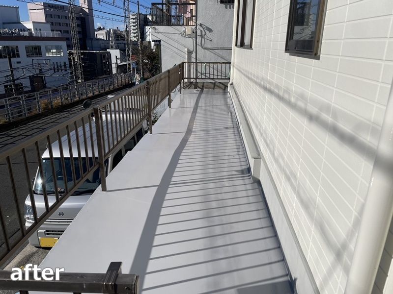 会社外壁塗装工事　川崎市宮前区　工事後