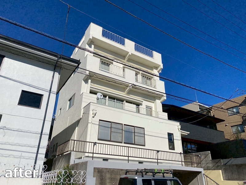 会社外壁塗装工事　川崎市宮前区　工事後