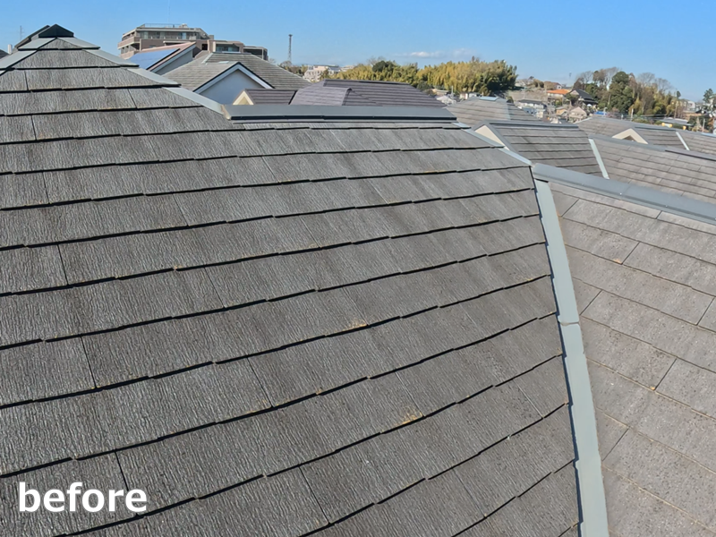 ジョリパット外壁塗装工事　東京都世田谷区　工事前