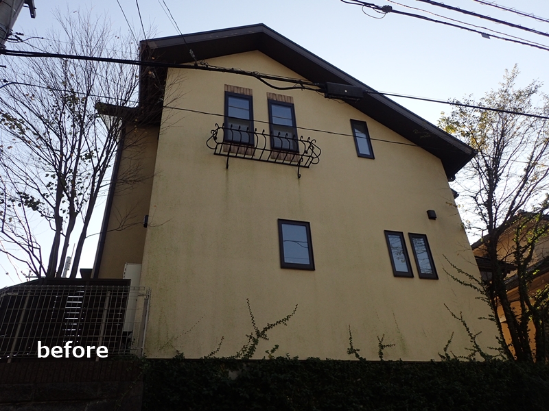 川崎市麻生区住宅ジョリパット外壁塗装