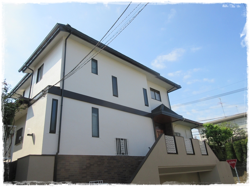 横浜市青葉区 外壁塗装とコロニアル屋根の葺き替え 全面リフォーム